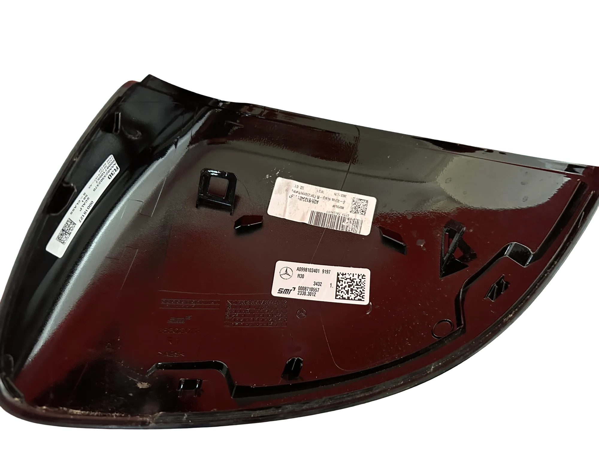 Mercedes E S Klasse 214 223 Außenspiegelkappe rechts Obsidianschwarz A0998103401